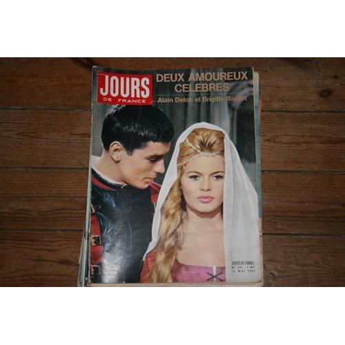 Jdf Les Amants De Mayerling 7p/ Jill Haworth 5p/ Brigitte Bardot Et Alain Delon 4p/ Jean Paul Belmondo 1p/ Bernard Verley 1p/ Paul Guers 1p/ Jean Pierre Cassel 1.5p/ Becaud 1p/ Michel Subor 1p/ Brialy 1p/ Aznavour 1/2p 339