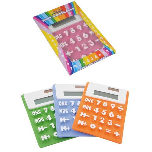 Calculettes : Calculette Souple Solaire