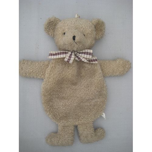 Range Pyjama Doudou Ours Et Noeud Vichy L. Dake Amsterdam 54 Cm
