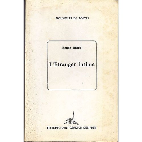 L'etranger Intime