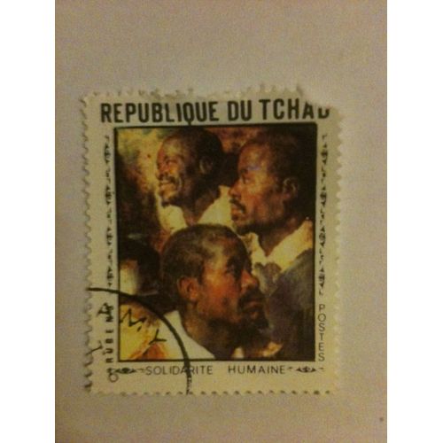 Timbre Solidarité Humaine République Du Tchad