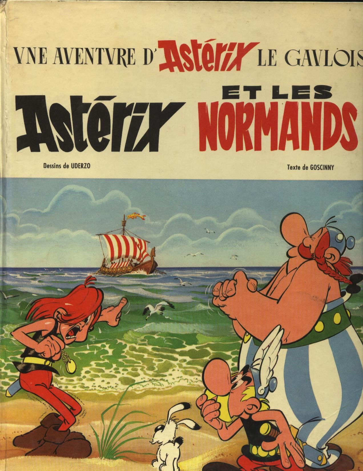 Asterix Et Obelix Page De Garde Cahier D histoire asterix et les normands EO 1966 - BD et humour | Rakuten