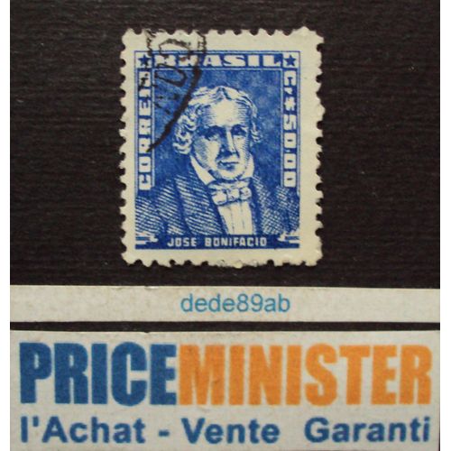 Brésil.. Cr 50.00 Brasil. José Bonifacio . Oblitéré .