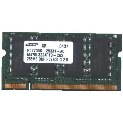 Samsung - mémoire - 256 Mo - PC2700 - SODIMM SDRAM