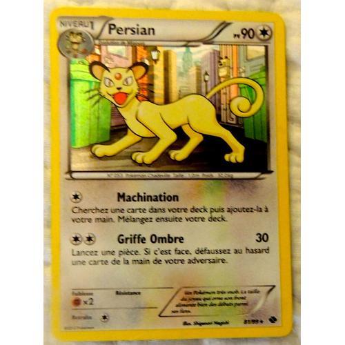 Carte Pokémon Persian 81/99 Holo Destinées Futures