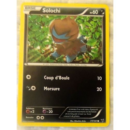 Carte Pokémon Solochi 77/101 Nobles Victoires