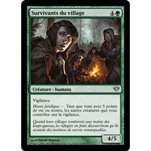 Magic The Gathering - Survivants Du Village (Village Survivors) - Obscure Ascension - Unco