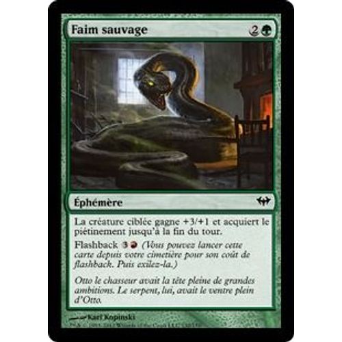 Magic The Gathering - Faim Sauvage (Wild Hunger) - Obscure Ascension - Commune