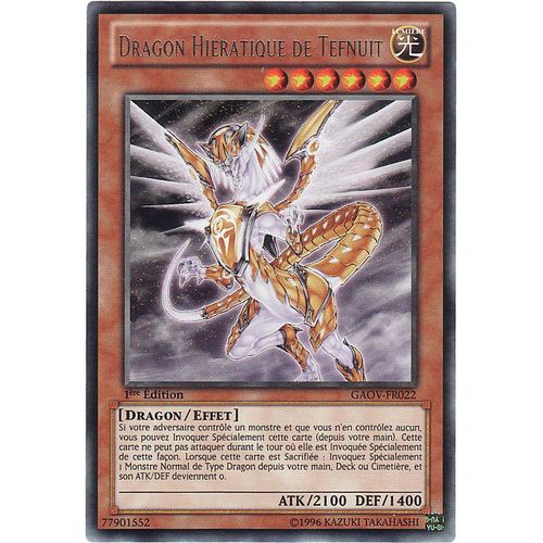 Dragon Hiératique De Tefnuit (Rare) Gaov-Fr022