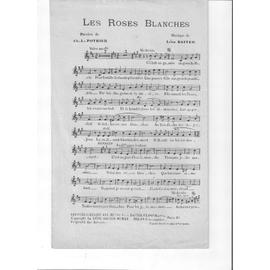 Les roses blanches - Partitions & Song books | Rakuten