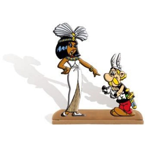 Figurine Archives Astérix - Astérix Et Cléopatre En Métal