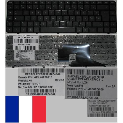 Clavier Pro HP - sans fil - 2.4 GHz - Français Azerty