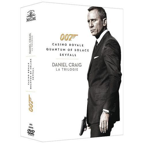 James Bond 007 - Daniel Craig : La Trilogie : Casino Royale + Quantum Of Solace + Skyfall - Pack