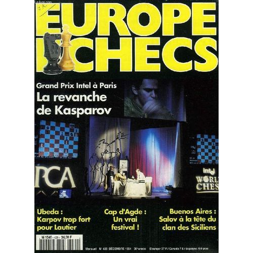 Europe Echecs, N° 429, Dec. 1994