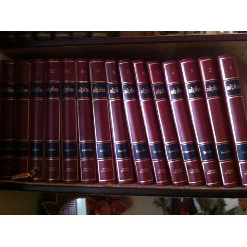 Encyclopédie Complète Alpha En 15 Volumes Édition Grange Batelière 1967