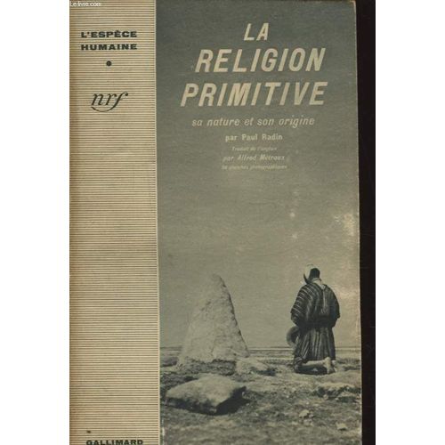 La Religion Primitive Sa Nature Et Son Origine