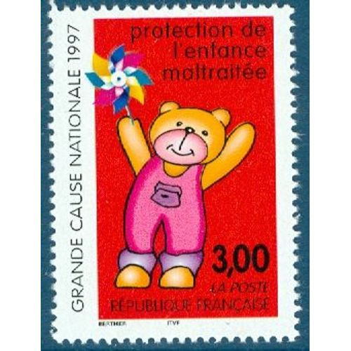 France 1997 - Protection De L'enfance - 3.00 F - Yt 3124 - Neuf**