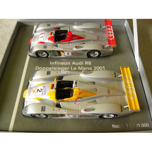 Miniatures Audi Infineon Le Mans 2001-Minichamps