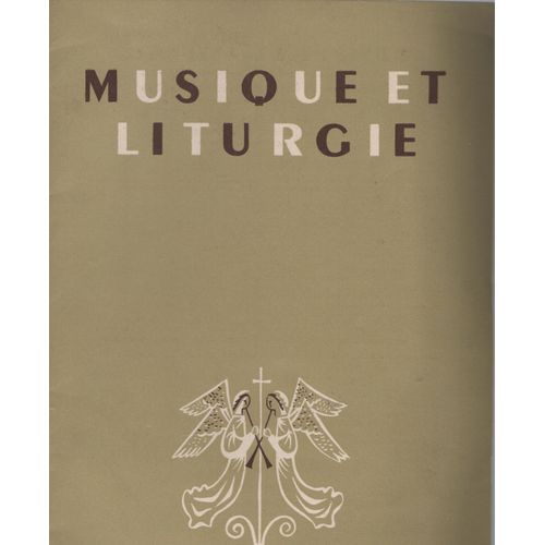 Musique Et Liturgie N° 12  1949 Texte Et Partition Orgue Noel Polonais Marcel Salin  Daguin Balastre