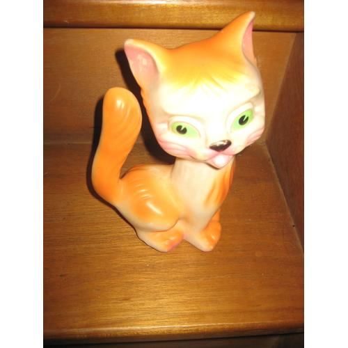 Pouet Chat Orange Delacoste 22 Cm