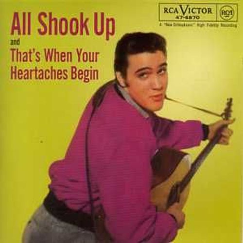 Elvis Presley All Shook Up 3-Track Card Sleeve Cd Single