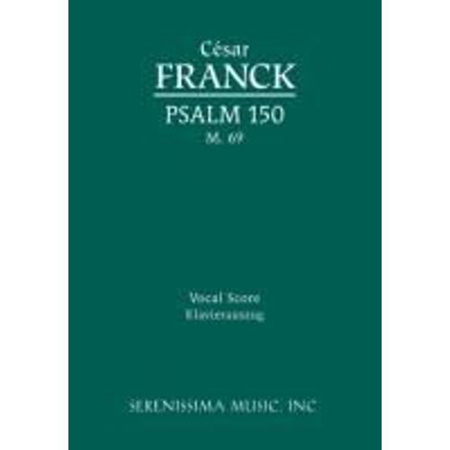 Psalm 150, M.69: Vocal Score