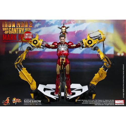 Iron Man 2 Figurine Movie Masterpiece 1/6 Mark Iv Gantry 30 Cm