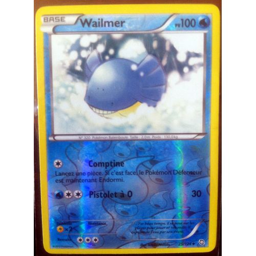 Wailmer Reverse Dragons Exaltés 25/124