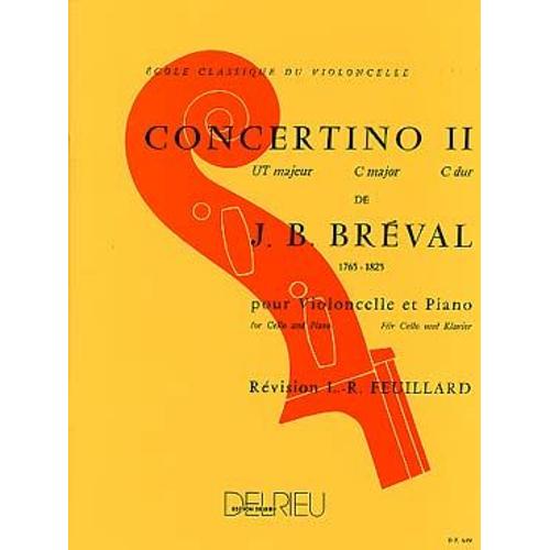 Bréval Concertino N°2 En Ut Majeur