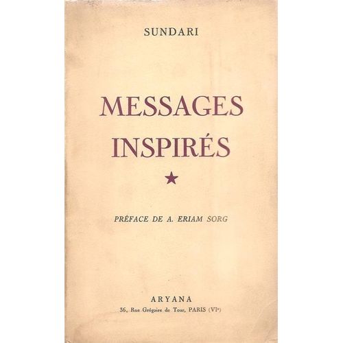 Messages Inspires, 1