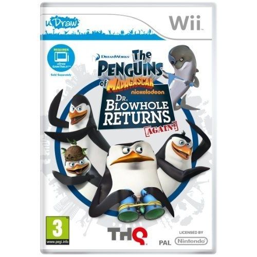 Les Pingouins De Madagascar: Le Docteur Blowhole Est De Retour [Import Anglais] [Jeu Wii]