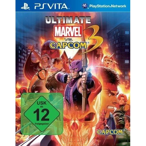 Ultimate Marvel Vs. Capcom 3 - Ensemble Complet - Playstation Vita - Allemand Ps Vita