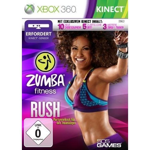 Zumba Fitness : Rush (Jeu Kinect) [Import Allemand] [Jeu Xbox 360]