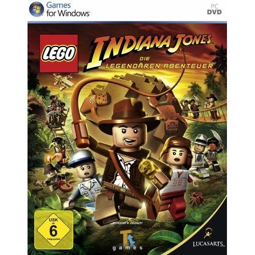 Lego Indiana Jones - Die Legendären Abenteuer [Software Pyramide] [Import Allemand] [Jeu Pc]