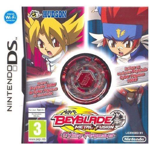 Beyblade Metal Fusion : Cyber Pegasus + Toupie Nintendo Ds