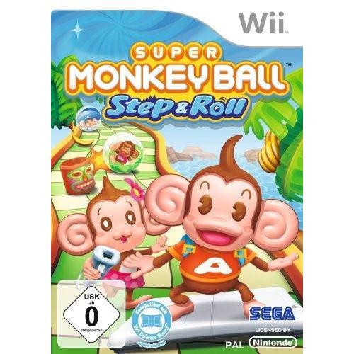 Super Monkey Ball Step&roll [Import Allemand] [Jeu Wii]