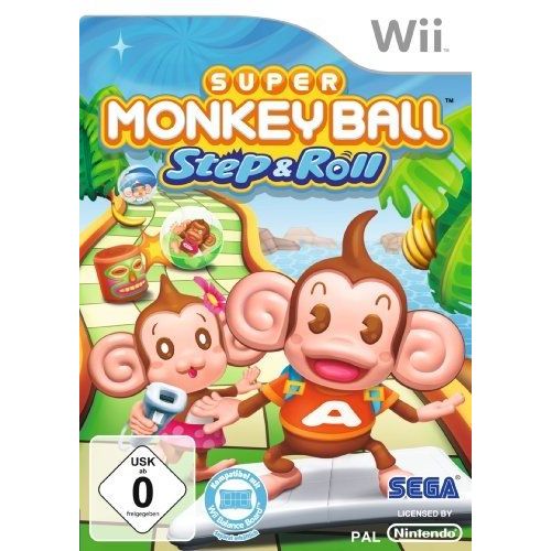 Super Monkey Ball Step&roll [Import Allemand] [Jeu Wii]