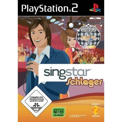 Singstar Schlager [Import Allemand] [Jeu Ps2]