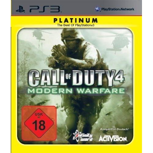 Call Of Duty 4: Modern Warfare Platinum [Jeu Ps3]