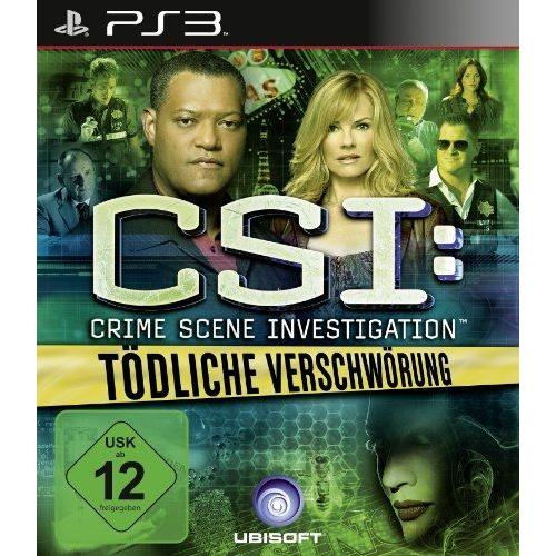 Csi: Crime Scene Investigation: Tödliche Verschwörung [Import Allemand] [Jeu Ps3]