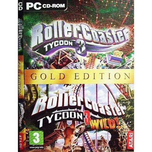 Rollercoaster Tycoon 3: Wild Gold Edition Pc (Includes Roller Coaster Tycoon 3 And "Wild!" Expansion Disk) [Import Anglais] [Jeu