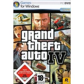 Grand Theft Auto Iv - Ensemble Complet - Pc - Dvd - Win - Allemand
