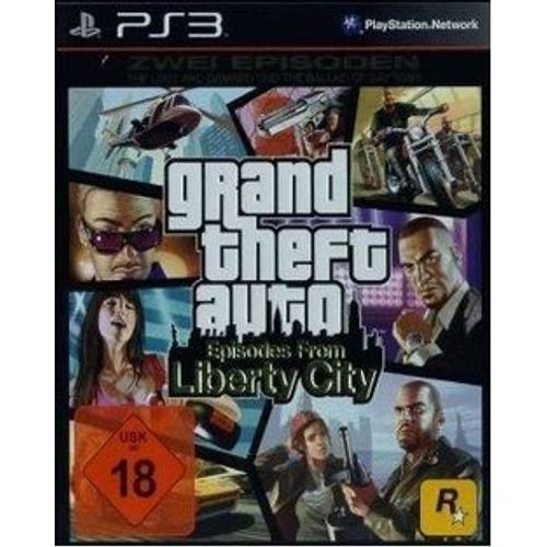 Grand Theft Auto : Episodes From Liberty City - Zwei Komplette Spiele : 'the Lost And Damned' + 'the Ballad Of Gay Tony' [Import Ps3