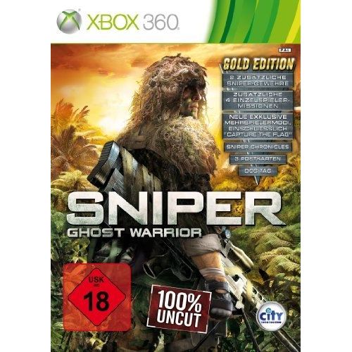 Sniper : Ghost Warrior - Gold Edition [Import Allemand] [Jeu Xbox 360]