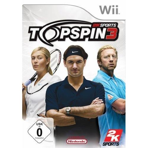 Top Spin 3 [Software Pyramide] [Import Allemand] [Jeu Wii]