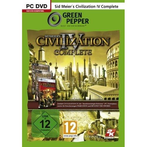 Civilization 4 - Complete [Green Pepper] [Import Allemand] [Jeu Pc]