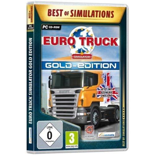 Euro Truck-Simulator - Gold-Edition [Import Allemand] [Jeu Pc]