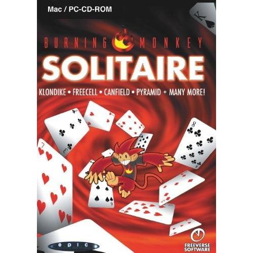 Burning Monkey Solitaire [Import Allemand] [Jeu Pc]