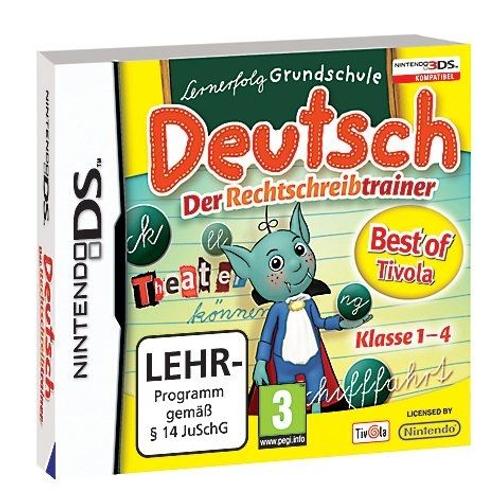 Best Of Tivola : Lernerfolg Grundschule Deutsch - Der Rechtschreibtrainer [Import Allemand] Nintendo Ds