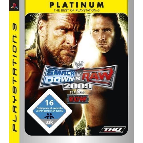 Wwe Smackdown Vs Raw 2009 - Platinum [Import Allemand] [Jeu Ps3]